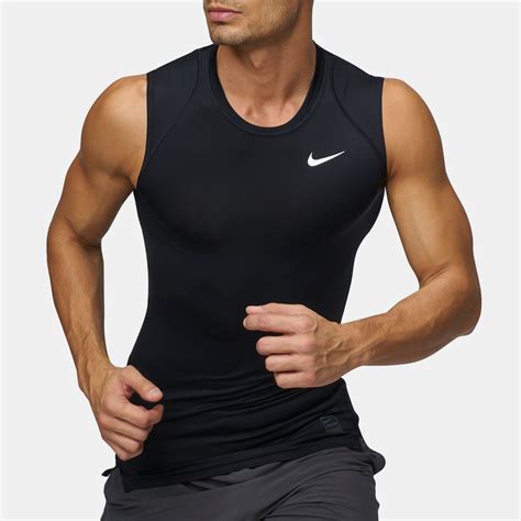 nike pro compression sleeveless shirt